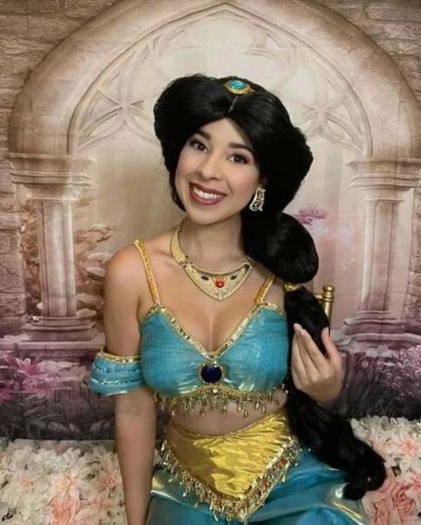 Jasmine Princess for hire Orlando Princess Parties