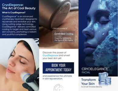 Cryo Therapy facial, 