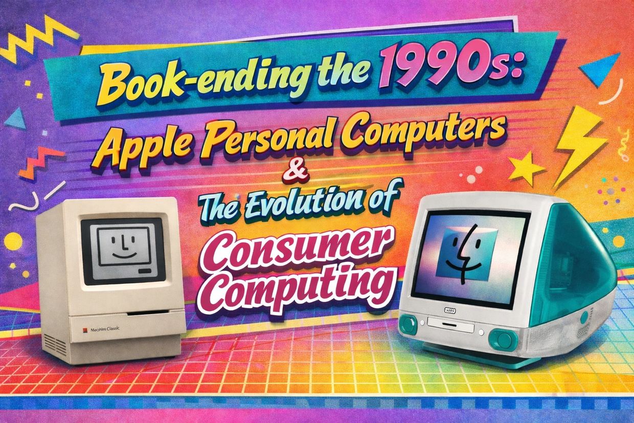 Book-ending the 1990s - Apple Personal Computers & The Evolution of Consumer Computing banner image