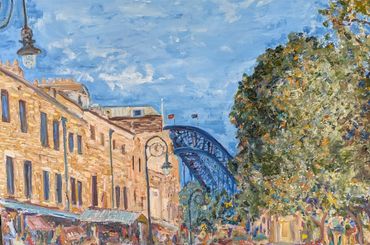 The Rocks Sydney 
Original Oil Painting