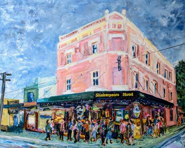 The Shakespeare Hotel 
Devonshire St, Surry Hills 
Original Oil Painting