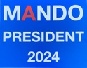 mando for Democratic president 2024