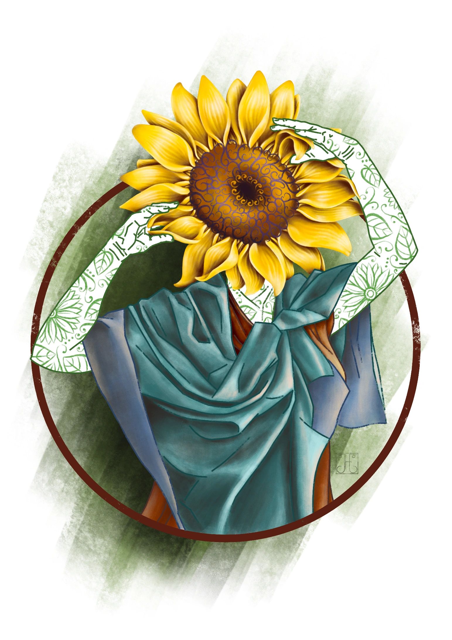 refocus clipart flower