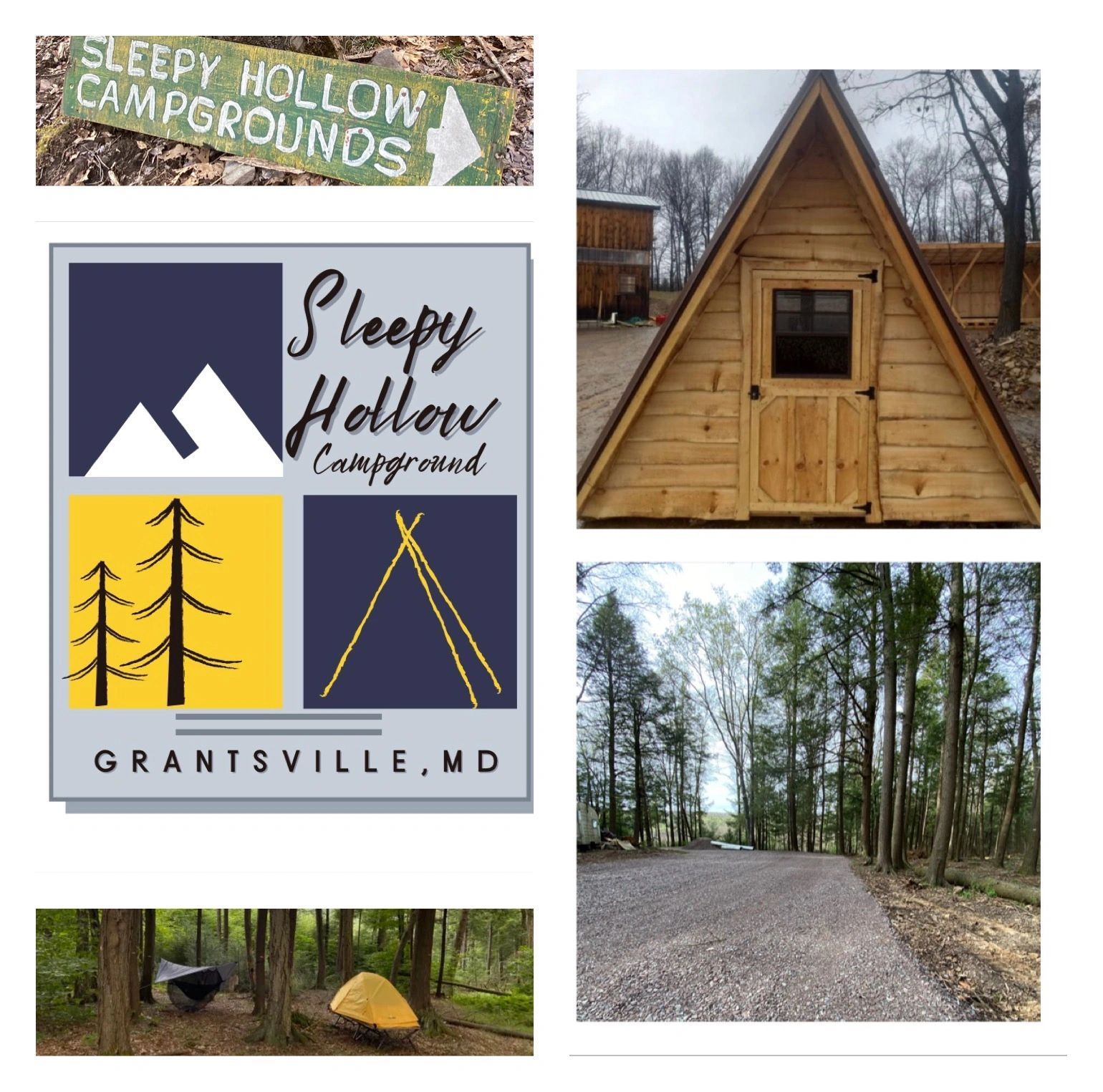 Campground, Tent Sites, RV Sites, and Cabins Grantsville, Maryland