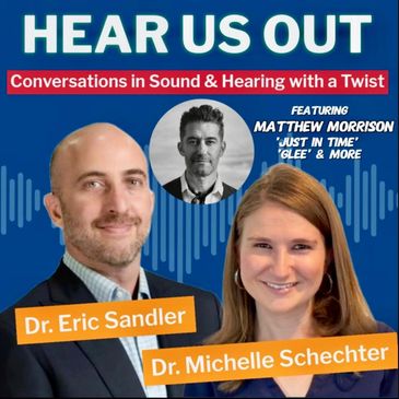 Podcast cover with hosts Dr. Eric Sandler and Dr. Michelle Schechter.