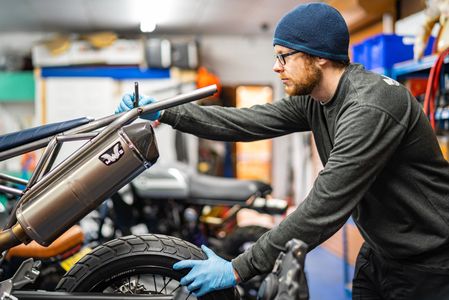 Motorcycle subframe fabrication 