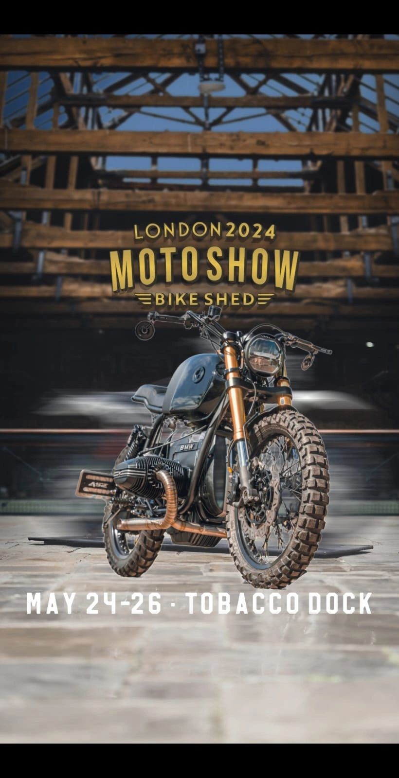 the bike shed tobacco dock Bike Shed MotoShow - 2024