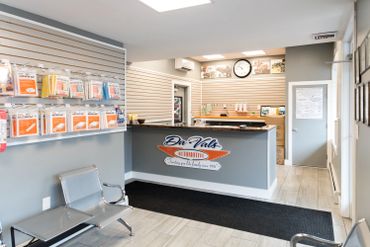 Da-Vals waiting room in Lansdale, PA