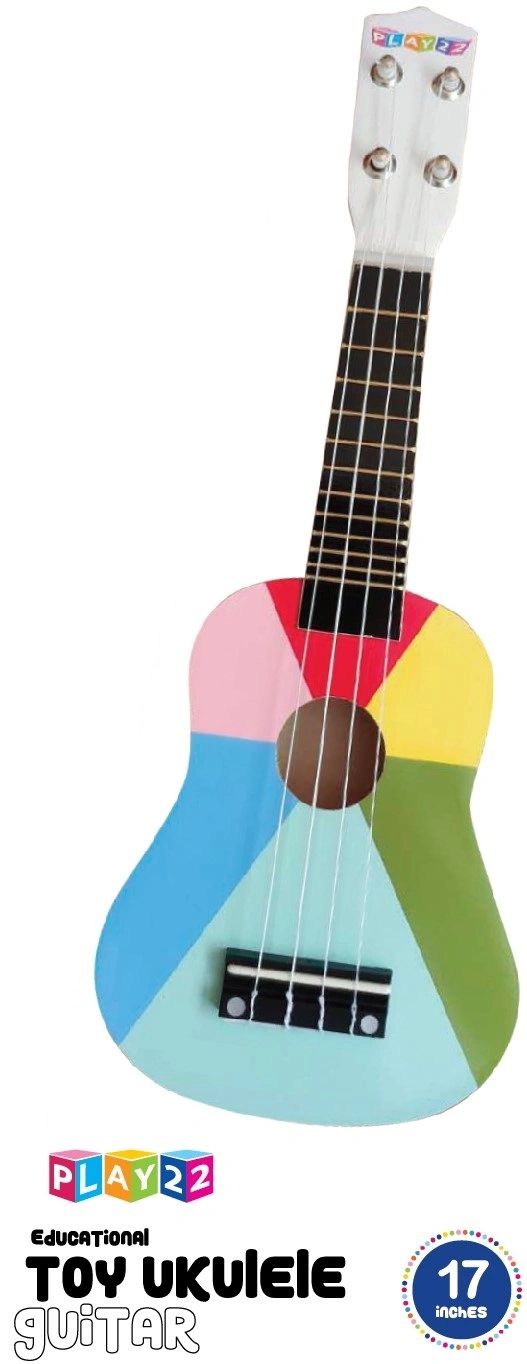 JQ_ KQ_ Classic Mini Four Strings Ukulele Guitar Musical Instrument Kids Toy F 
