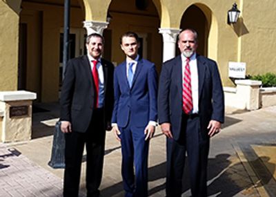 (left to right) Joe Kaufman, Marshall Polson, Kenneth Lewis