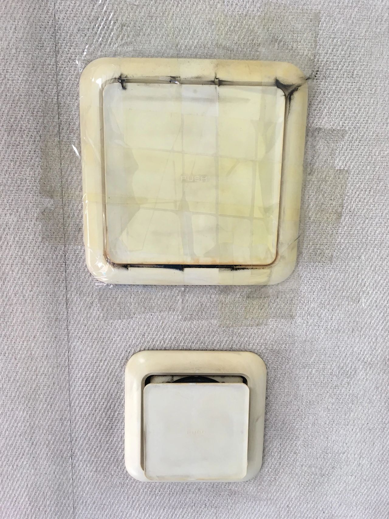 高性能な給気口 換気口 レジスターに交換をお願いします