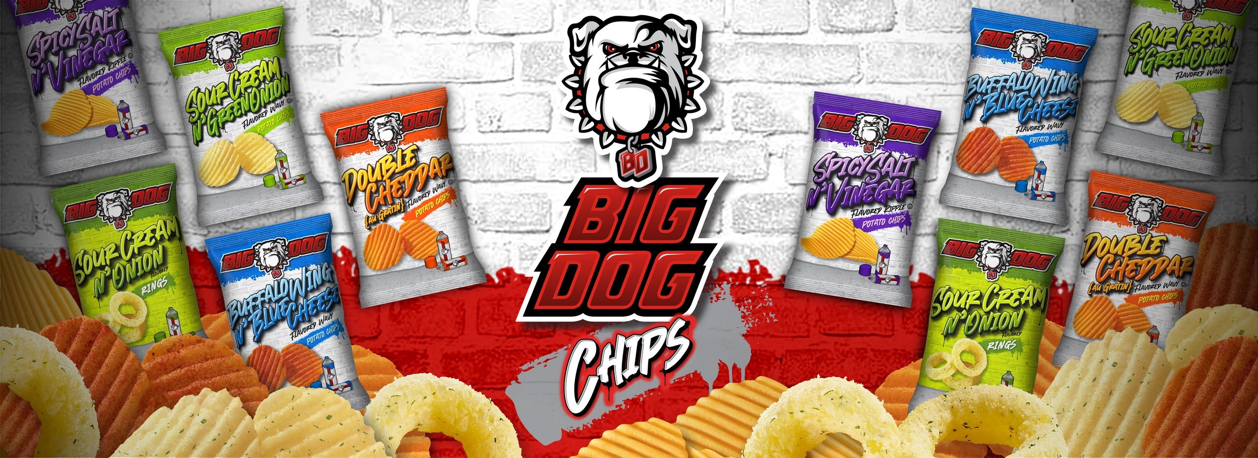 Bad Azz Chips Potato Chips Onion Rings Snacks Specialty Food