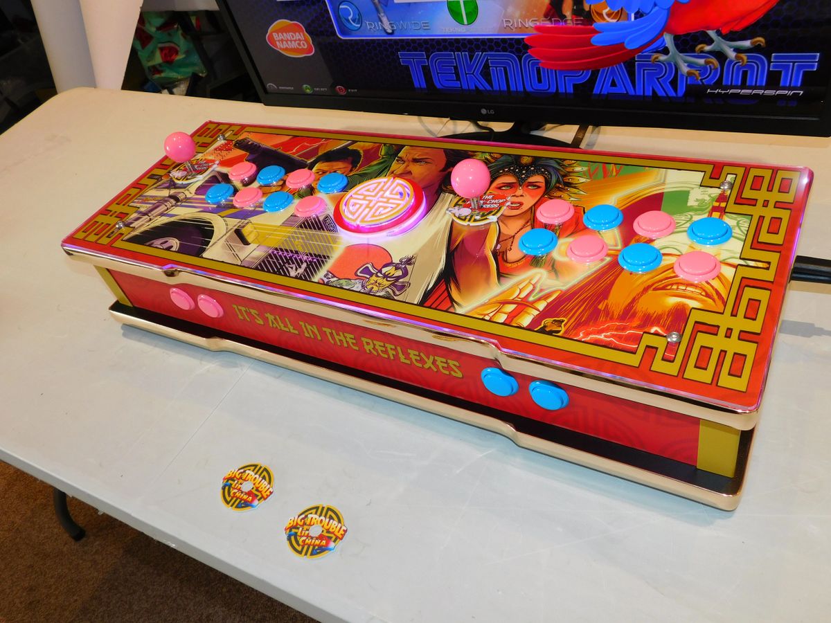 Big Trouble in Little China Delux Custom Arcade Plug N Play Fight Stick