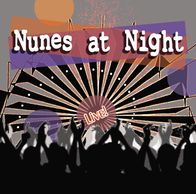 Nunes at Night 'Live!' CD sleeve cover design - by Damon Navari