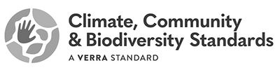 Logo for Climate, Community &amp; Biodiversity Standards by Verra.