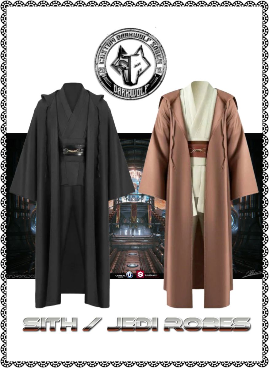 (A276) Sith or Jedi Robes
