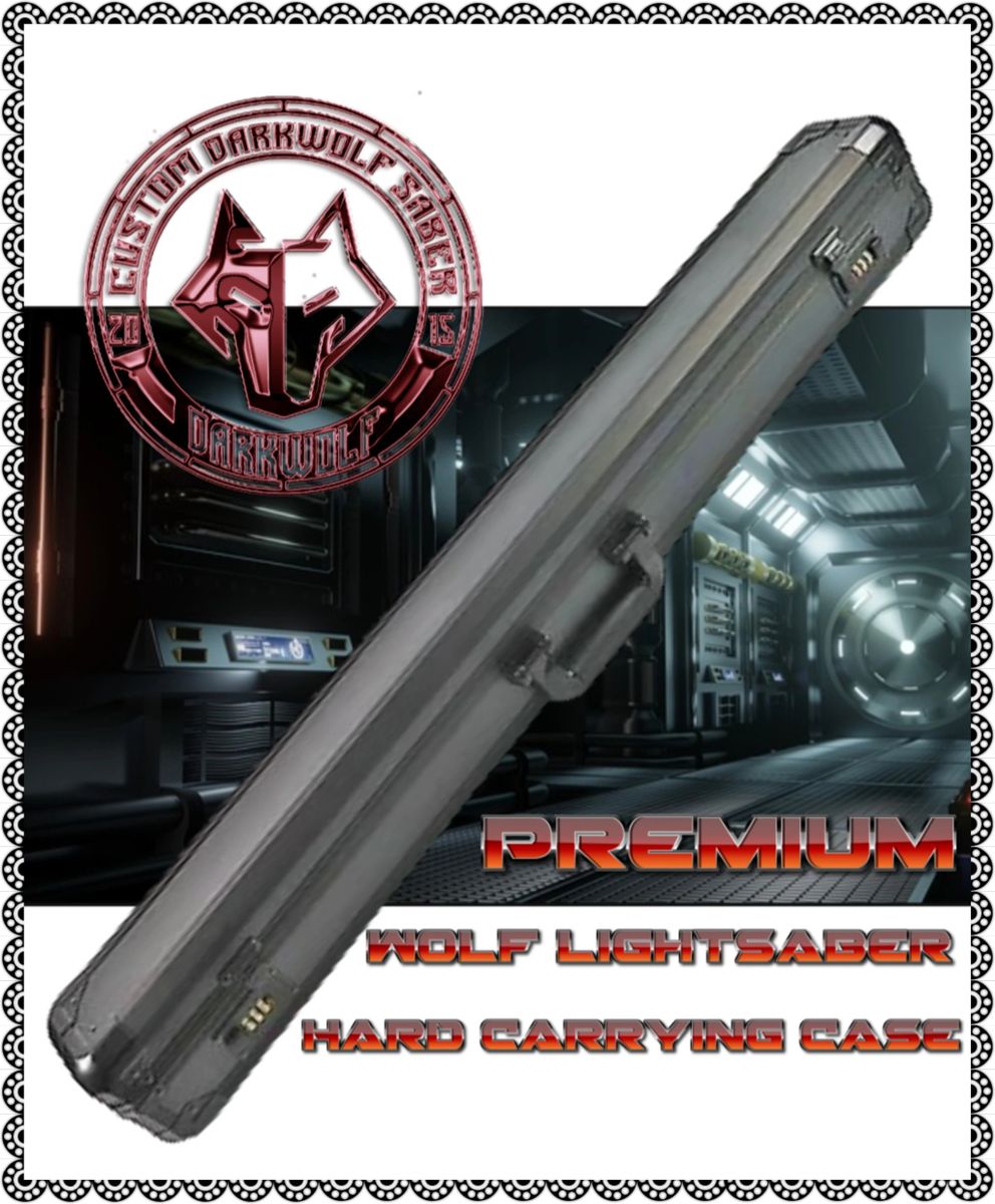 Wolf Lightsaber Premium Hard Carrying Case (USA ONLY)