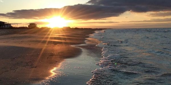 Sunrise of Holly Beach 