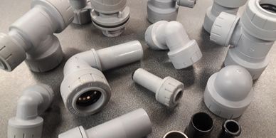 PolyPlumb, Poly, inserts, plastic fittings