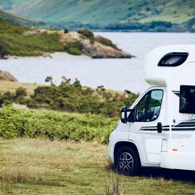 Hire Motorhome with scenery 