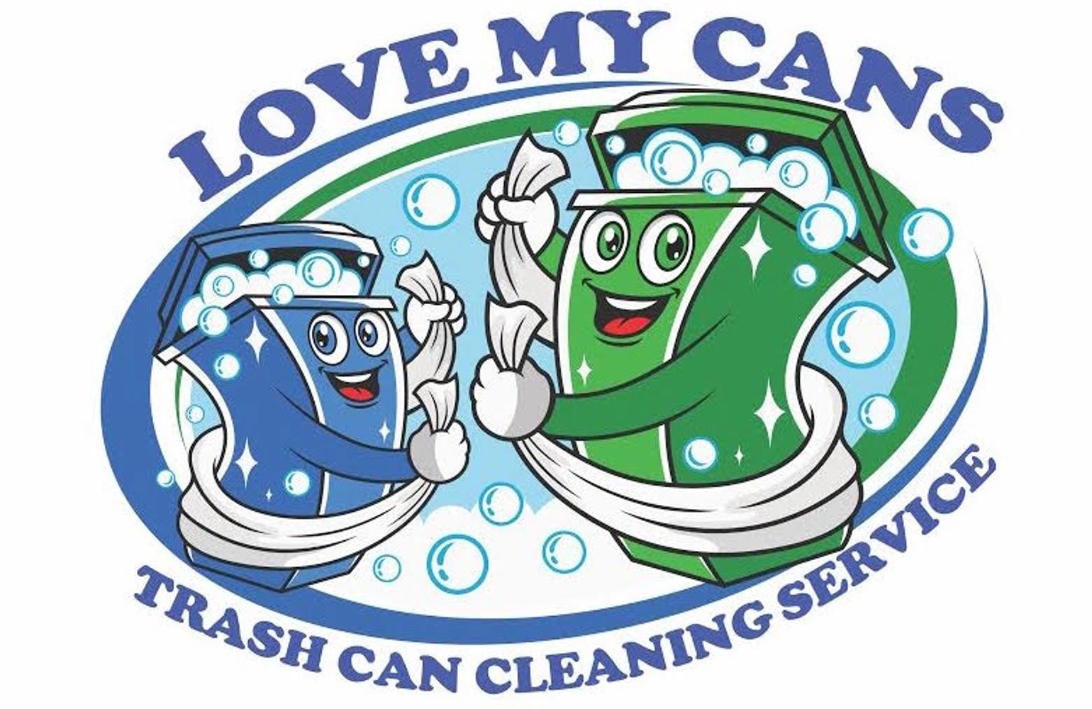 Trash Can Cleaning Service Love My Cans