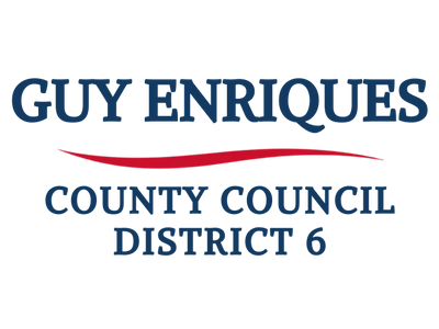 Logo for Guy Enriques, County Council District 6.