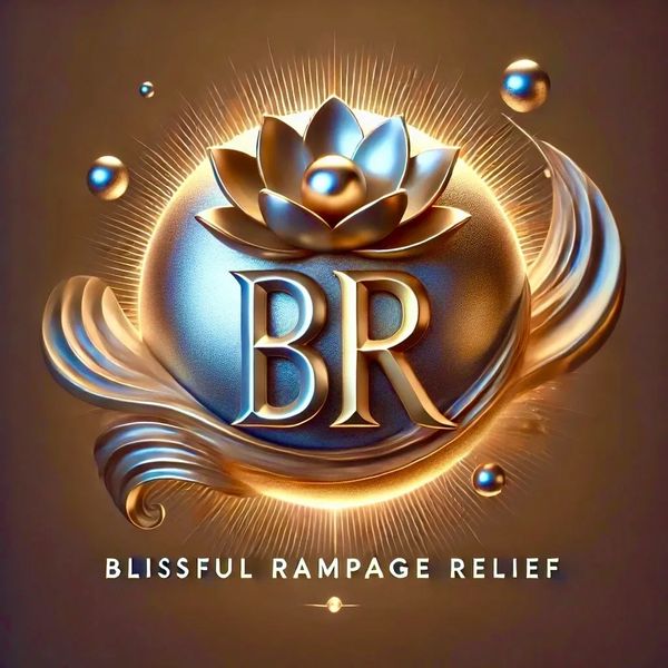 Blissful Rampage Relief logo – uplifting rampages for emotional freedom and mindset transformation