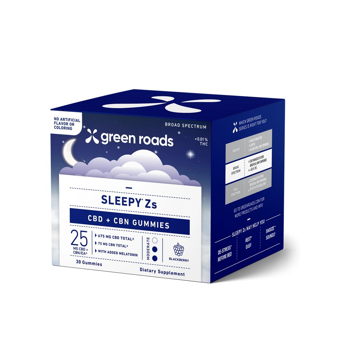 Sleepy Zs CBD, CBN Gummies (30ct) 750mg