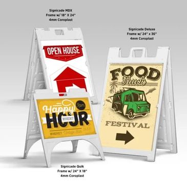 Deluxe Double-Sided Retractable Banner Stands