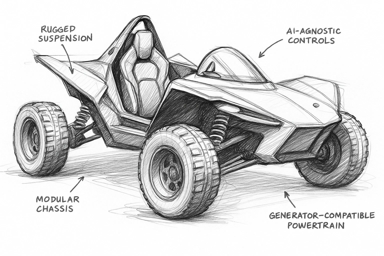 Concept render of ATHENA E-ATV.