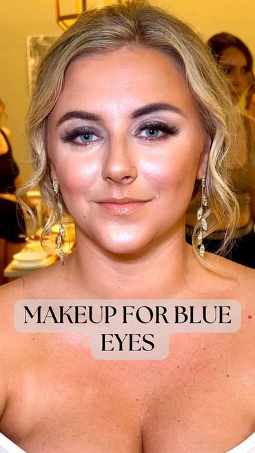 Makeup for blue eyes 