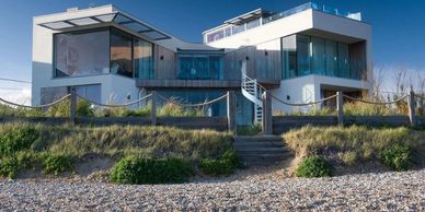 Eco Finishes Ltd - protect coastal homes with spray cork render