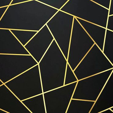 Black & Gold Geo Luxe