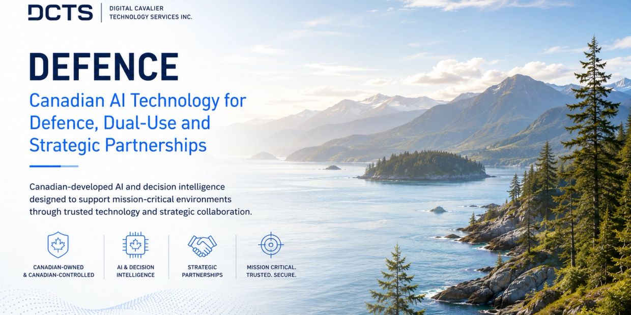 Canadian AI Technology for Defence and Strategic Partnerships.