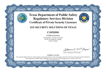 Security License