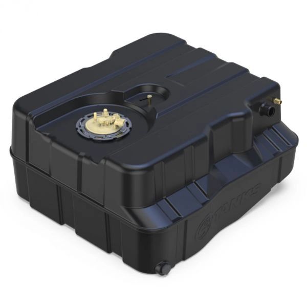 40 GALLON, AFTER AXLE, REPLACEMENT FUEL TANK 2011-2016 FORD POWER STROKE 6.7L CAB CHASSIS BY S&B