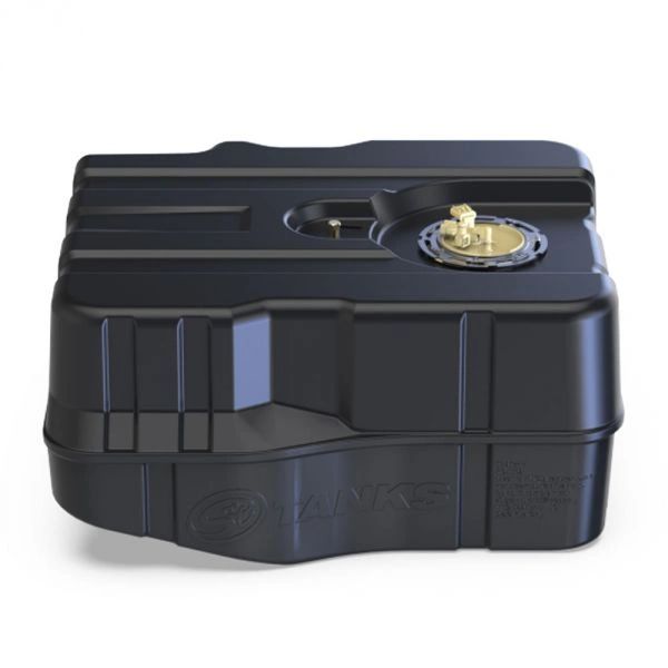 40 GALLON, AFTER AXLE, REPLACEMENT FUEL TANK 2000-10 FORD POWER STROKE 7.3L, 6.0L, 6.4L CAB CHASSIS BY S&B