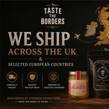 Taste the Borders ships quality products across the UK and Europe.