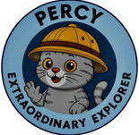 Percy the Extraordinary Explorer Cat