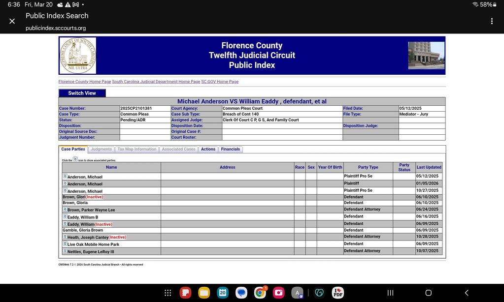 Defendants inactive Since June 9th and 10th, 2025