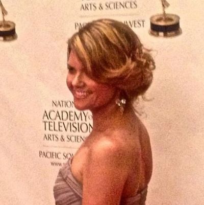 Annie Petersen at the Regional Emmy Awards 2013