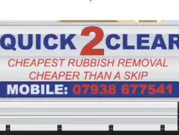 quick 2 clear, rubbish removal, garden clearance, house clearance