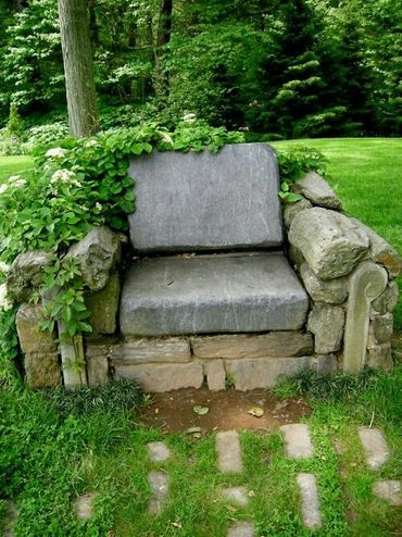 Stone chair