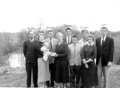 Ernest Hard and family