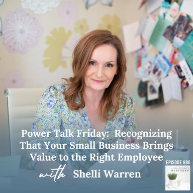 Episode 980 of A Well-Designed Business® with LuAnn Nigara featuring  Shelli Warren