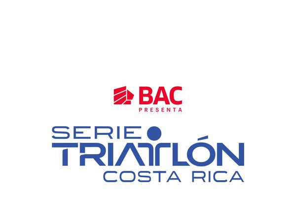 Logo for BAC Serie Triatlón Costa Rica event.