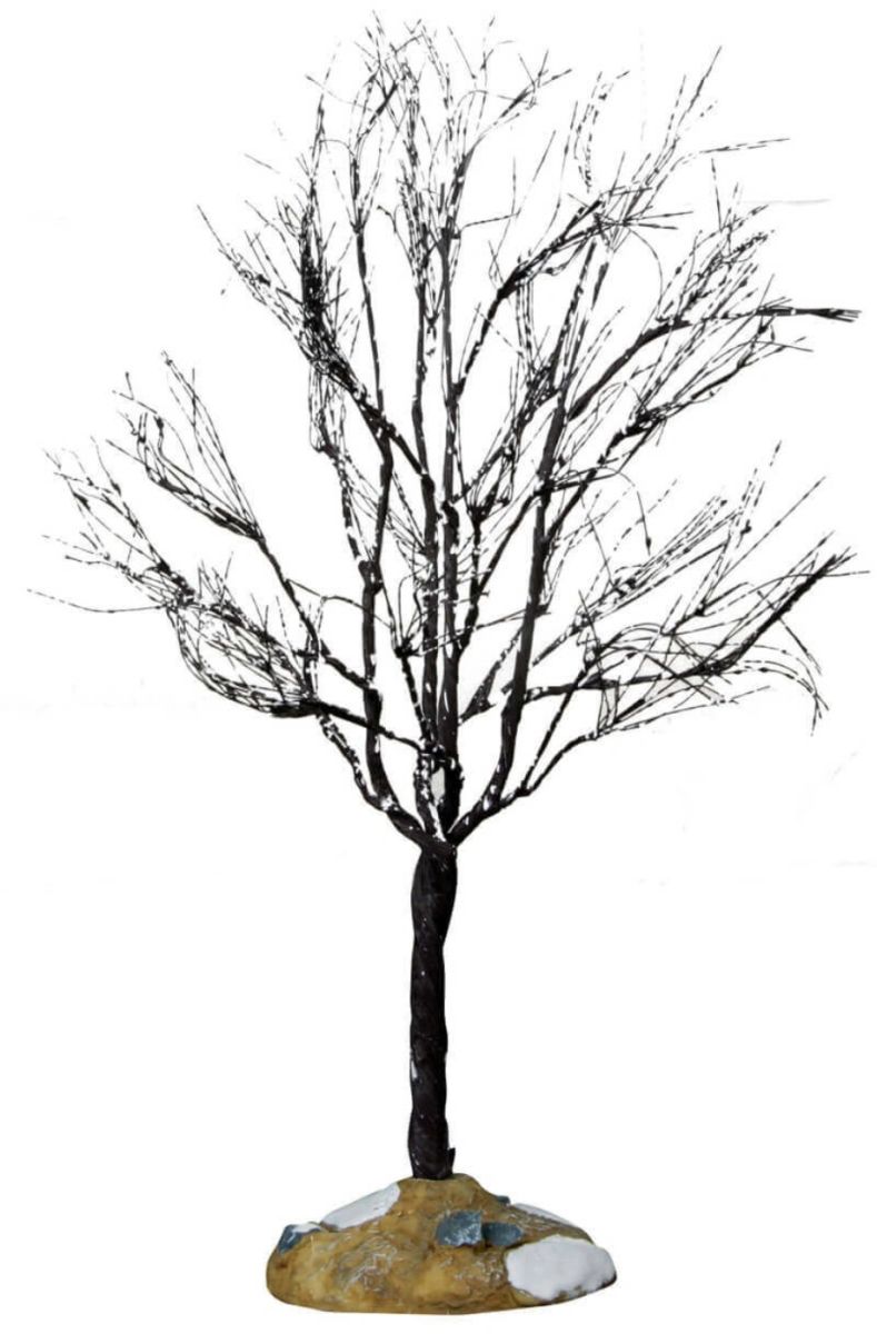 Albero Di Natale Illuminato LEMAX Butternut Con Luci Multicolore, Metallo, 24,3x13x12,3 Cm