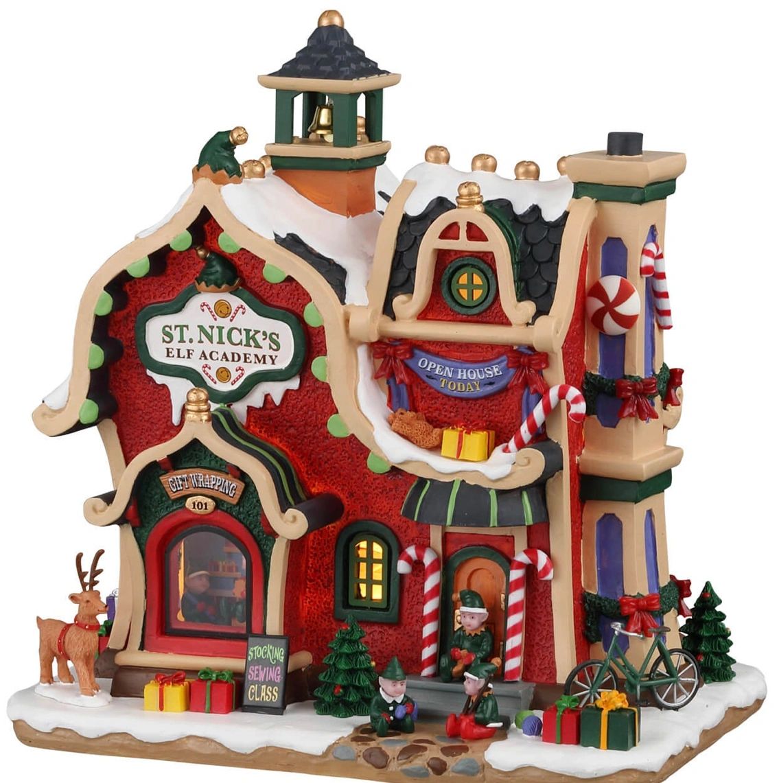 Lemax, St. Nick’s Elf Academy