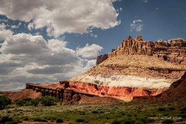 Layers in Capitol Reef National Park