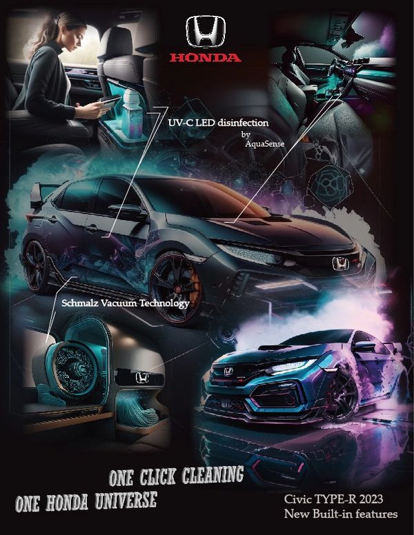 Honda Civic TYPE-R 2023 features advanced cleaning technologies.
